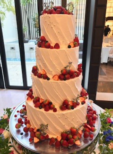 憧れのウエディングケーキ