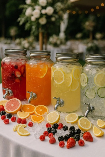 お酒を飲まないゲストや子供たちにとっても、見た目が可愛いノンアルコールドリンクがあるのは非常に喜ばれます。